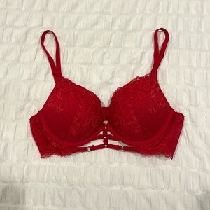 La Senza Red Push-up Bra 34B